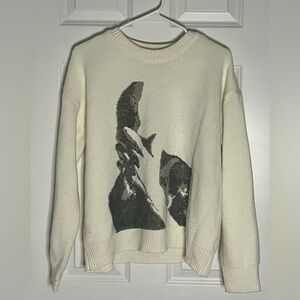Frank Ocean Blonde Cropped Sweater